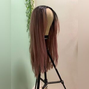 Ombré Grape Purple Blonde Lace Front Wig